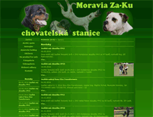 Tablet Screenshot of moravia-za-ku.dogweb.cz