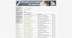 Desktop Screenshot of dogweb.cz